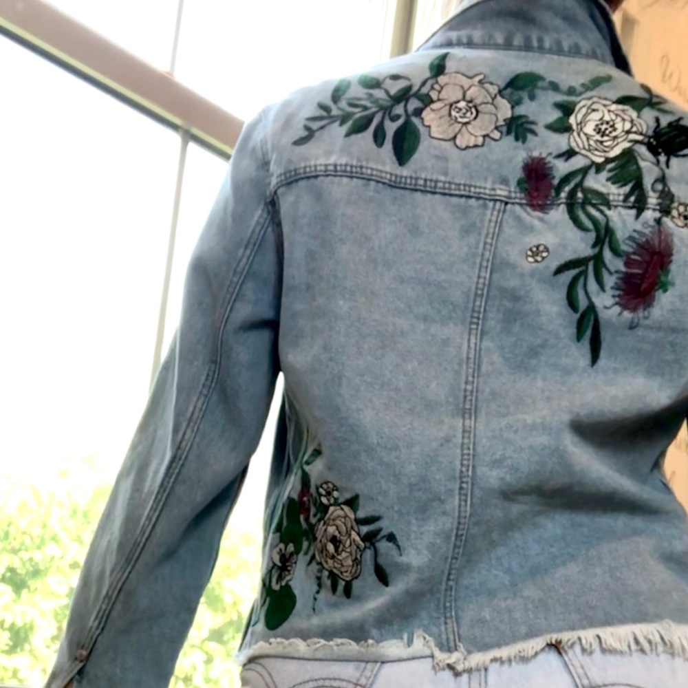 Embroidered Jean Jacket